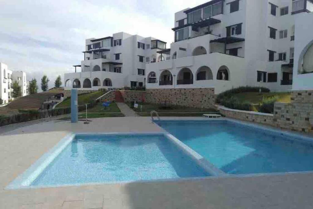 Complexe Bella Vista Cabo Negro Martil Mdiq Avec Piscines Plage Wifi エクステリア 写真